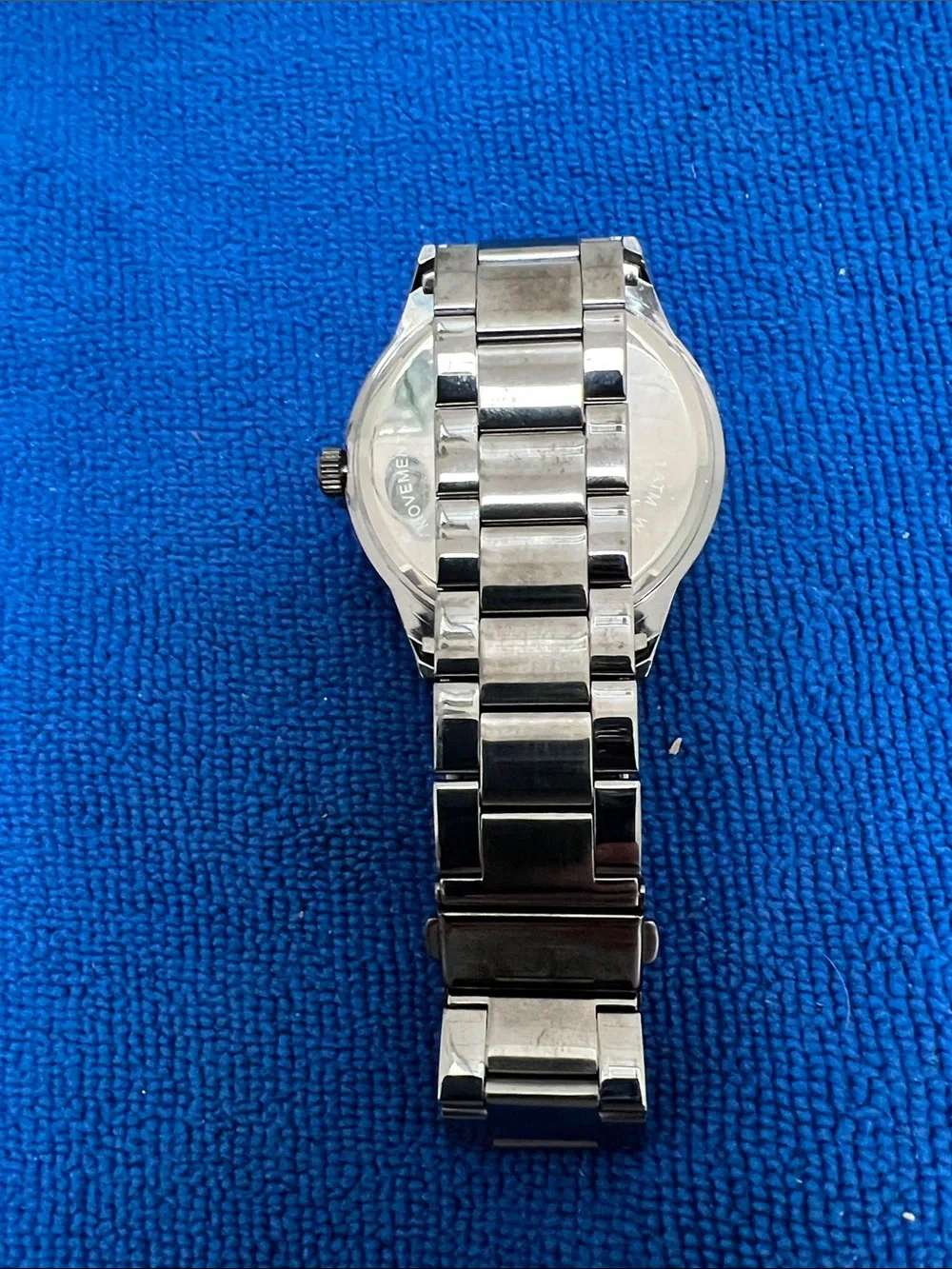 J&S Men's Stainless Steel Watch - Dark Grey Dial